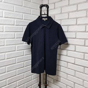 [m/55/정품] 버버리 카라넥 반팔