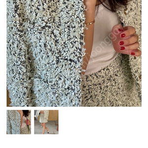 쎄모먼 claire 자켓 77사이즈