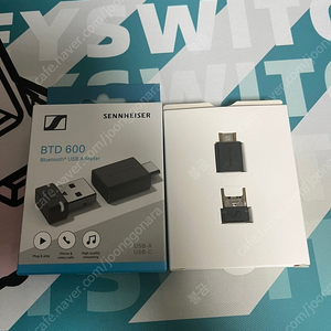 젠하이저 BTD600 USB 동글 팝니다.