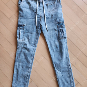 Shopper 데님 카고 조거팬츠 빈티지스타일