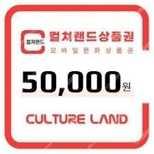 컬처랜드 58매 5만원권