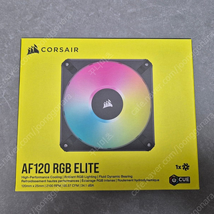 커세어 iCUE AF120 ELITE RGB black