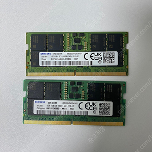 [새상품] 삼성정품 노트북 메모리 DDR5 16G 5600 SO-DIMM RAM 판매합니다.
