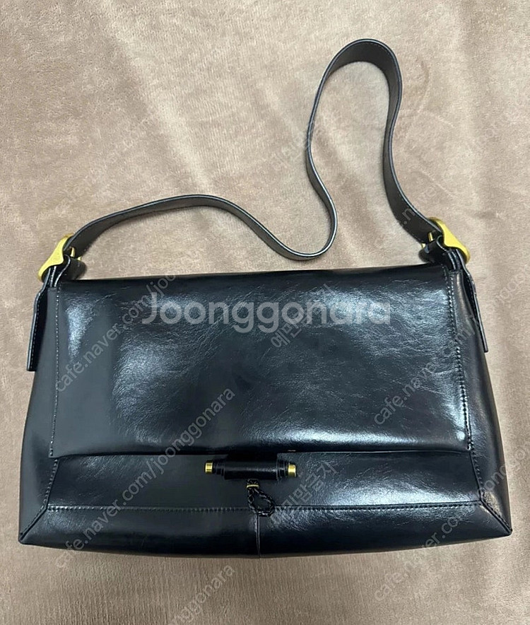 루에브르 삭드자뎅 블랙 라지 가방--0