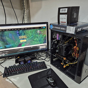 특가 라이젠5600+RX6600/RX6600XT+16G+공랭쿨러+256GB 게이밍PC 신품+중고 조립PC 판매합니다 롤/배그/FC온라인/게이밍컴