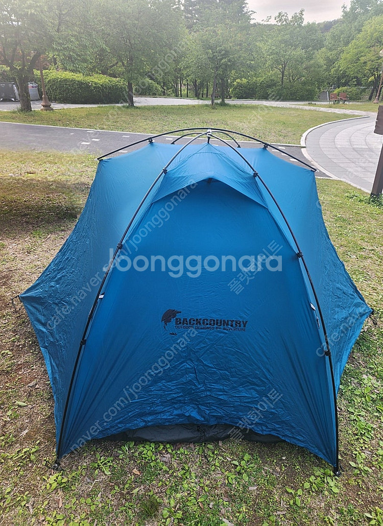 백컨트리 제너두 2p 오션블루 +그라운드시트--0