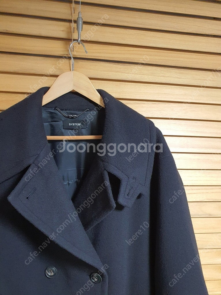 한섬 시스템 핸드메이드 자켓 코트 밴딩 데님 팬츠 핀턱...--8