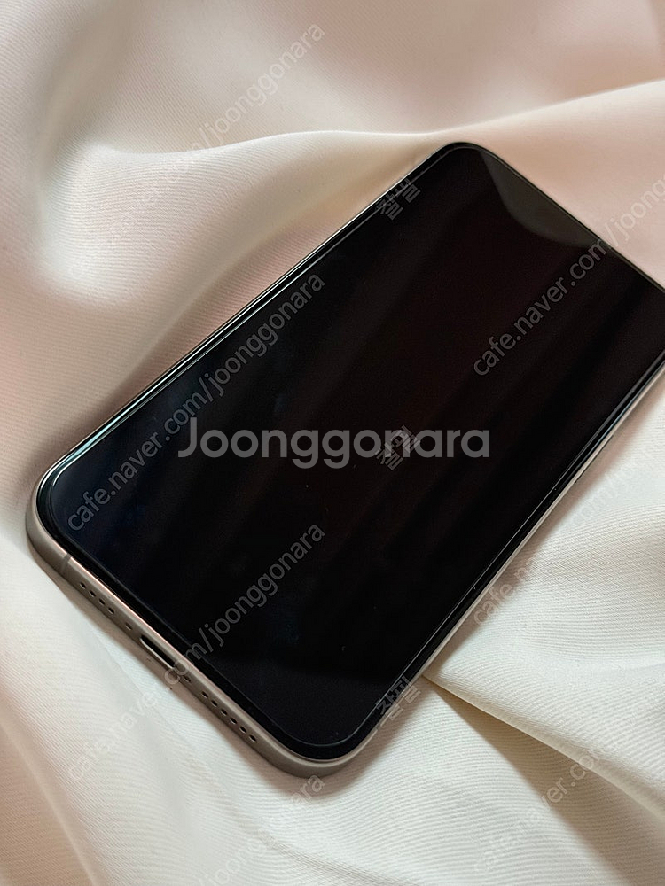 아이폰 15 프로맥스 티타늄그레이 256GB 실사용 6...--2
