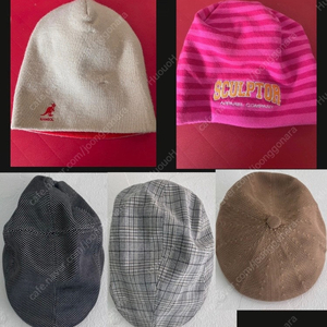 모자정리해요(한 번도 안 쓴) 베레모 헌팅캡 빵모자 비니 캉골 비니 스컬프터 비니 y2k
