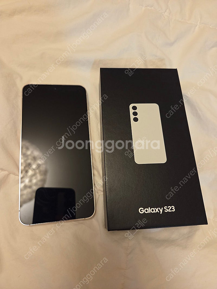갤럭시 S23 512GB 크림 색상--1