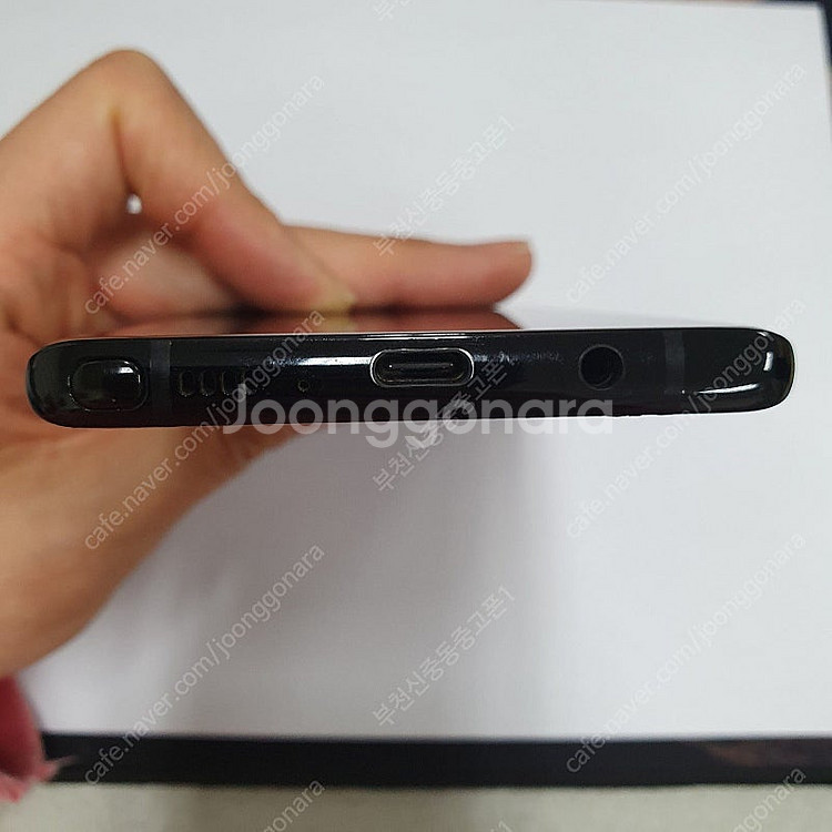 025369 갤럭시노트8 블랙 64기가 KT 중고폰 어...--4