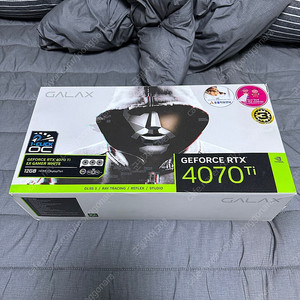 갤럭시 GALAX 지포스 RTX 4070 Ti EX GAMER WHITE OC V2 D6X 12GB