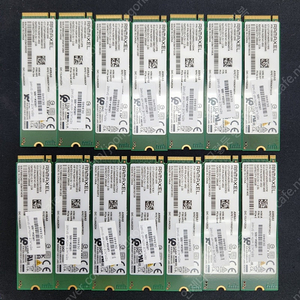 2025년 노트북에서 탈거한 NVME 256 사이즈별로