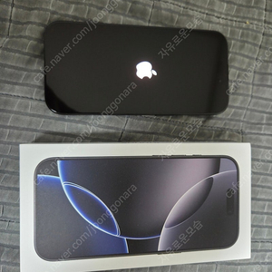 아이폰16pro 256gb 블랙티타늄 처분합니다.(하루사용)