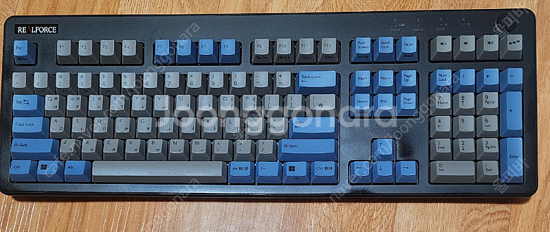 리얼포스R3 BT 그레이 블루 저소음 APC 30g 균...--1