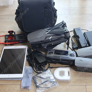 DJI 매빅2 프로 드론 풀세트62만원ㆍ아이패드미니4.거치대포함 풀셋 72만