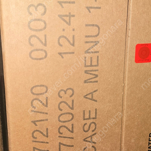 오리지널 메드인USA MRE 한상자