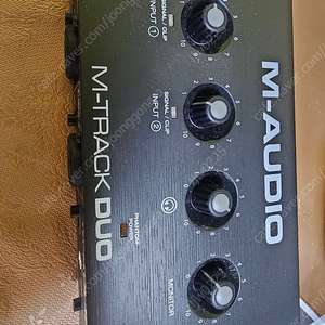 m-audio m-track DUO 오디오인터페이스
