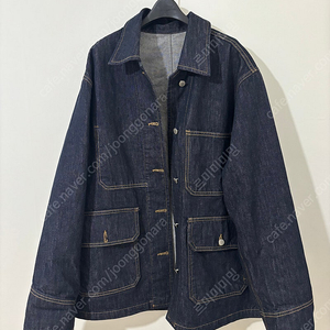 커믈리진 카라 논페이드 생지 오버 데님