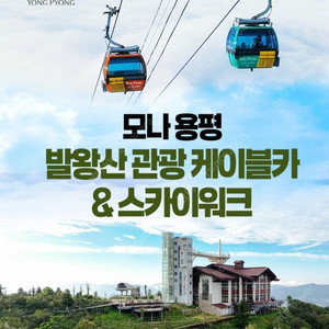@용평 발왕산케이블카/루지/마운틴코스터/용평워터파크/애니포레/호텔사우나/하반조식부페~공룡해양랜드~오션플레이~오션어드벤처