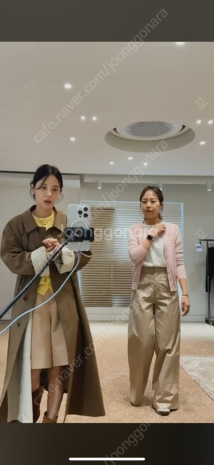 프레쉬라벨 킨 와이드 팬츠 베이지 S--6