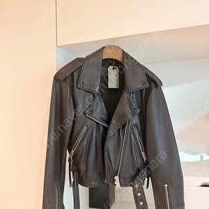 올세인츠 앤더슨 바이커 가죽 자켓 xs 새상품