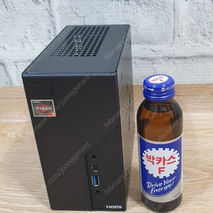 부산, 업소인테리어 컴퓨터, 학습용 소형pc 사무용 미니PC본체 AMD 3200G(쿼드코어)