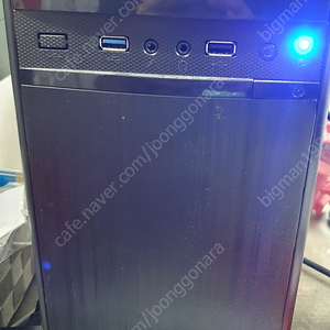 사무용 컴퓨터 본체 데스크톱 데스크탑 i3-10100 8램 ssd256 실사용적어용