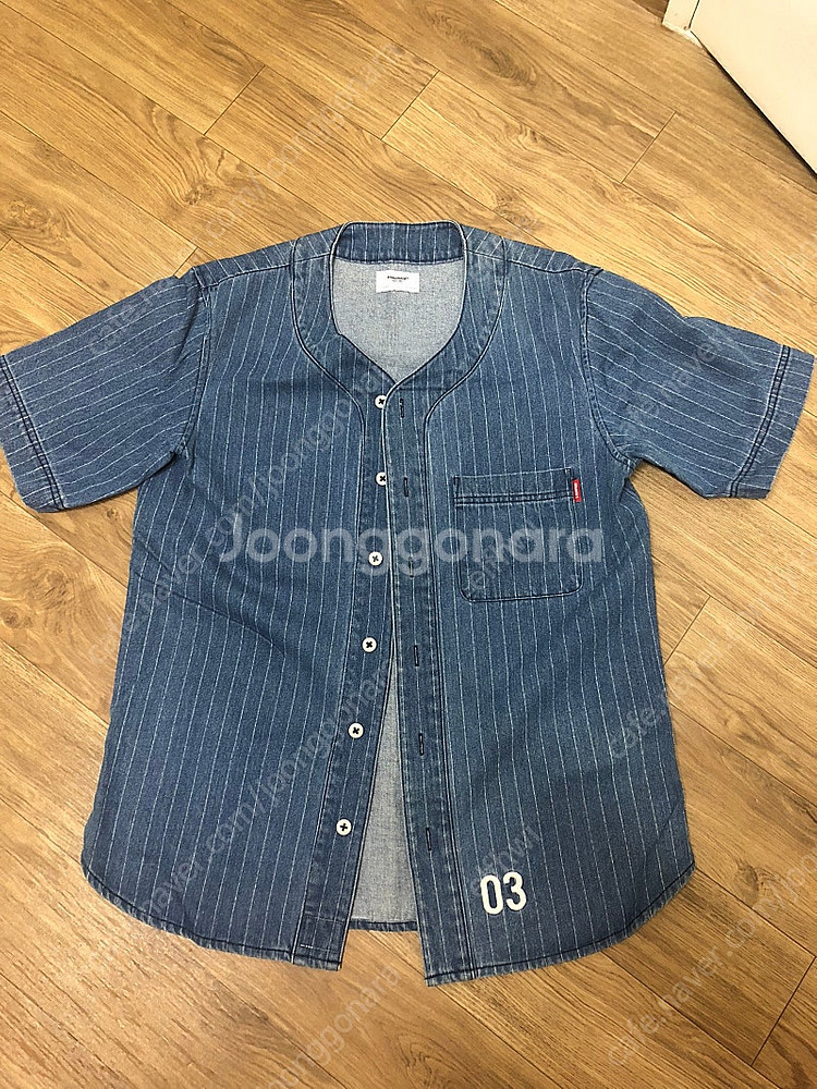에스피오나지 데님 베이스볼 져지--0