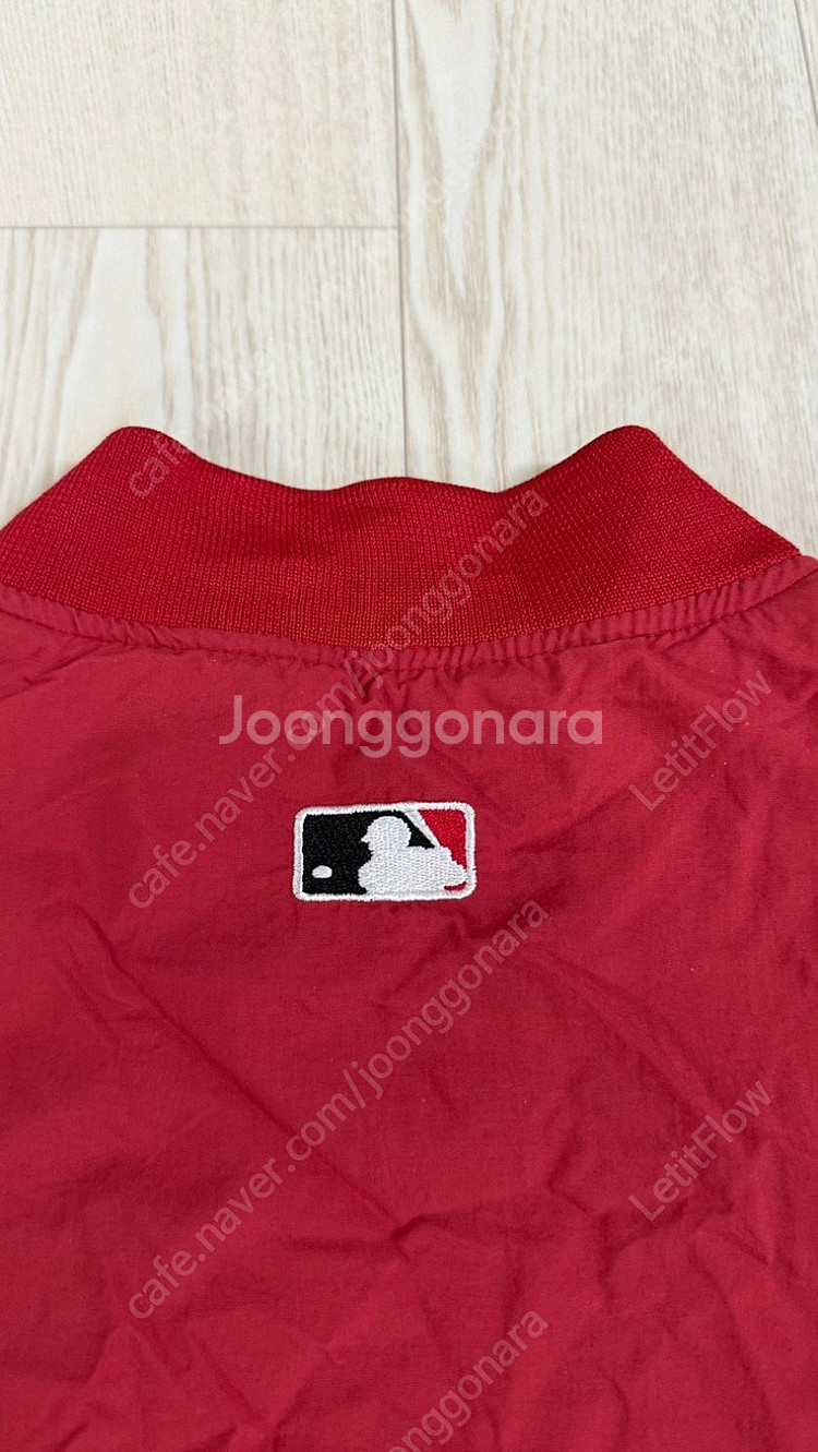 마제스틱 MLB 신시내티 레즈 반집업 바람막이 아노락 ...--5