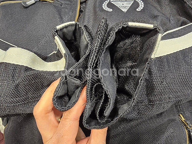 코미네 JK119 풀메쉬 라이더자켓 2XL--6