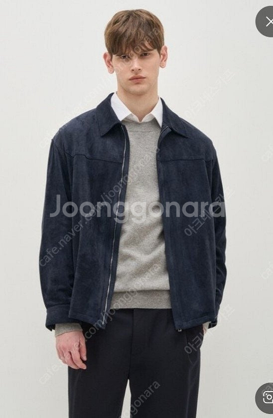 한섬 시스템 옴므 23FW 스웨이드 셔츠 자켓 100 ...--0
