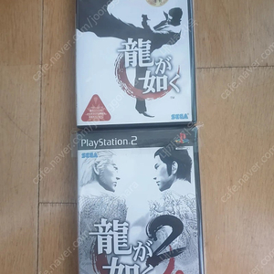 플스2(ps2) 미사용 용과 같이 1 용과 같이 2팝니다
