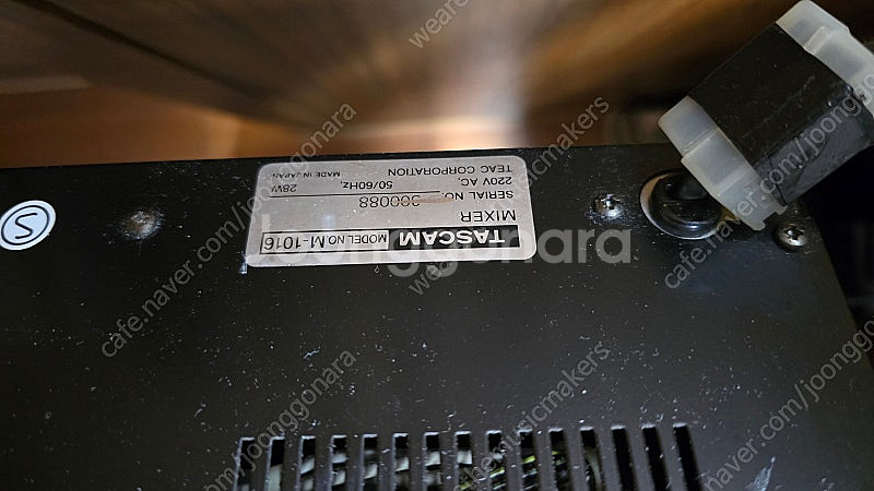 tascam m-1016 16채널 아날로그 믹서--4