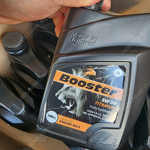 Booster 5W-30 티타늄 엔진오일 새상품