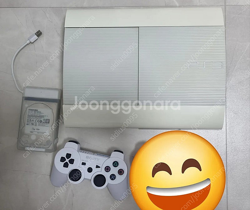 PS3 슈퍼슬림(게임400종류)+레이싱휠/거치대 세트+...--3
