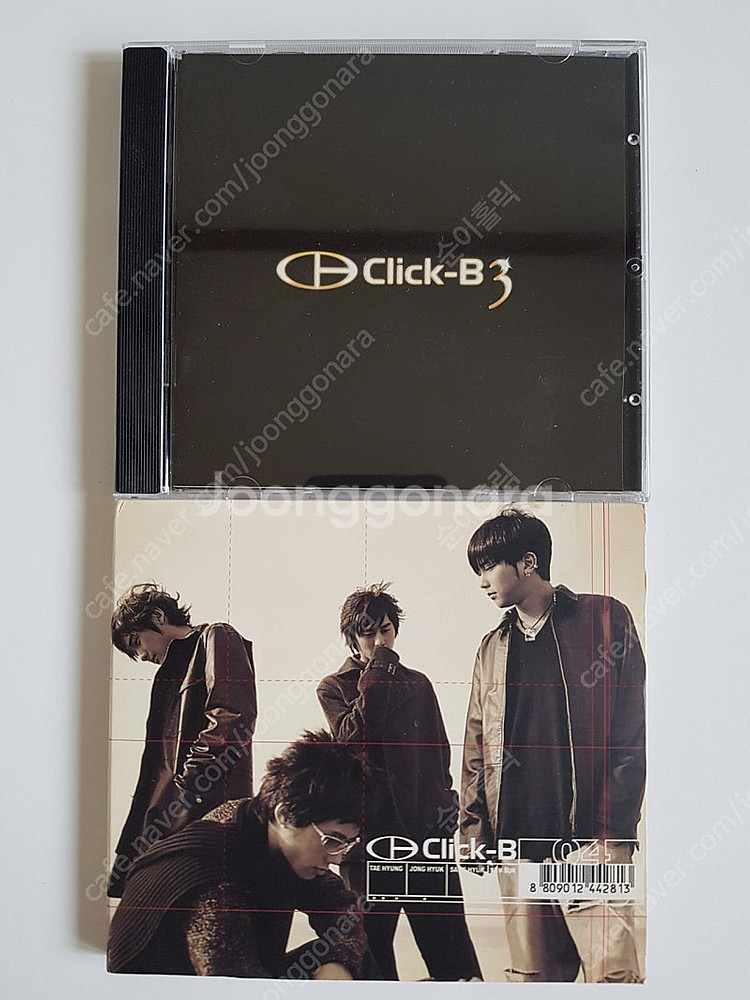 음악cd 클릭비(Click-B) 3집 4집--0