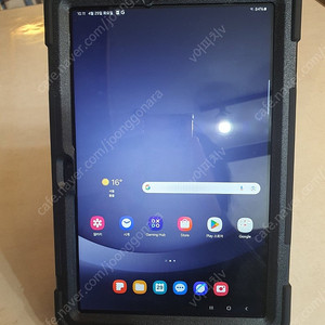 겔럭시 탭a9+ 그레파이 회색 새거+고급보호필름+진짜유용한케이스2개+터치펜