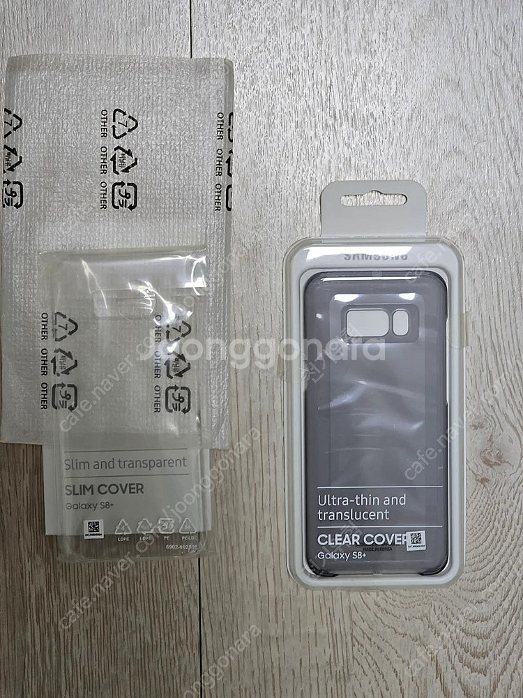 갤럭시S8,S8+ 삼성 정품 투명케이스--2