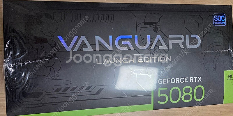 RTX 5080 뱅가드 런칭 에디션 개봉품--0
