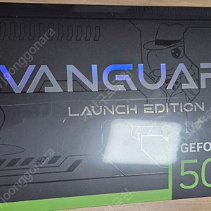 RTX 5080 뱅가드 런칭 에디션 개봉품
