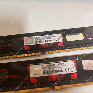 DDR4 32GB (16GB*2) 지스킬 cl3000