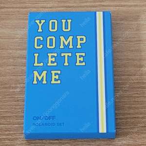 [미개봉] 온앤오프 폴라로이드 세트 You complete me