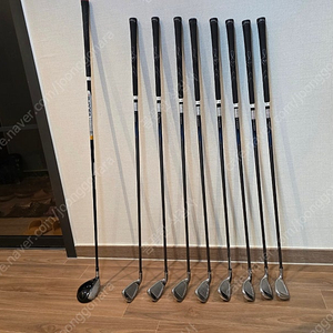 캘러웨이 X20 아이언 8개 세트+테일러메이드 우드5번 골프채