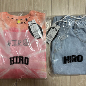 히로 타이다잉 140, 블랭크 데님 팬츠 140 일괄