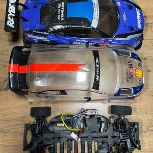 Tamiya 타미야 TT-02 부품용 판매 (바디2개 포함)