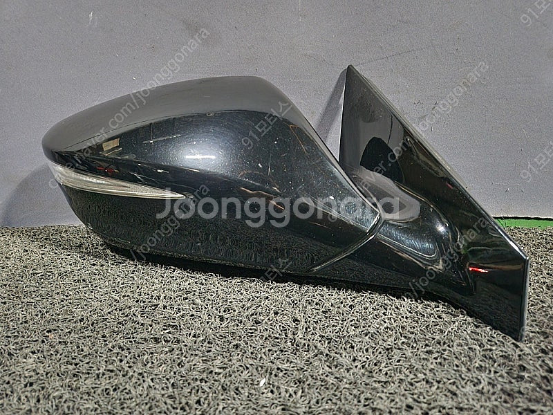 4022 그랜져HG 조수석 전동사이드미러 10핀 검정색...--0