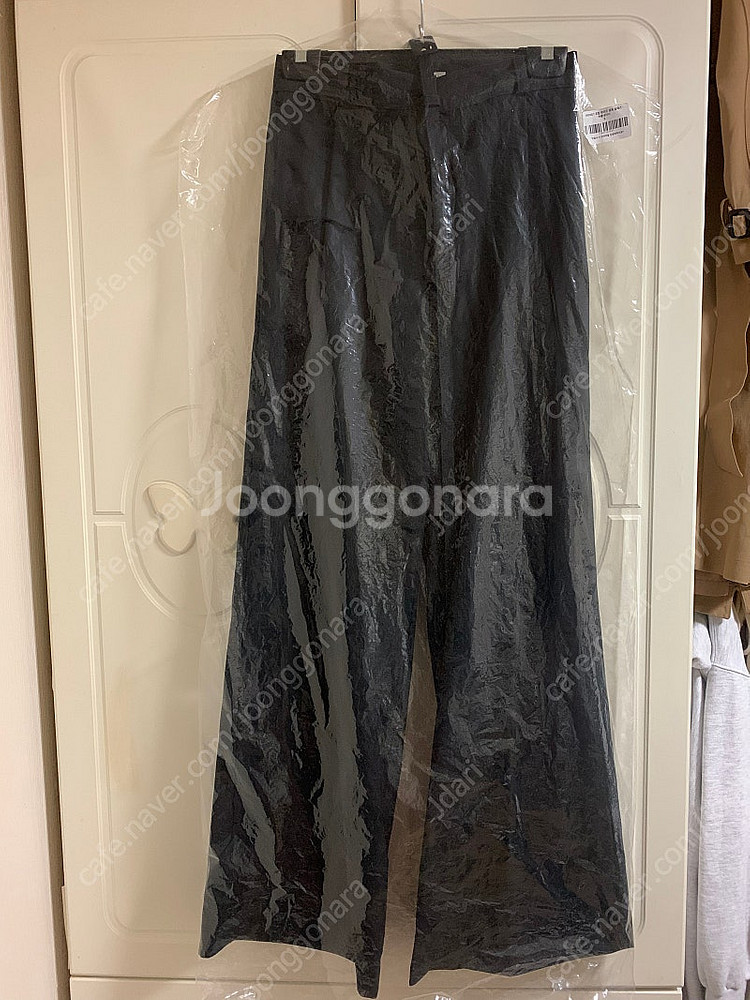 모멧 포멀와이드벨트슬랙스 차콜네이비슬랙스 벨트세트슬랙스...--5