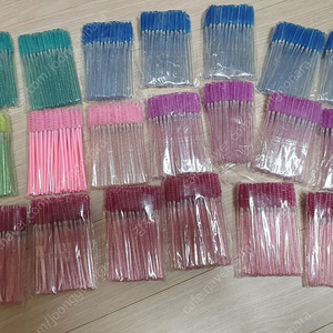 일회용 속눈썹브러쉬 속눈썹브러시 마스카라 스크류 브러쉬 약 1000개