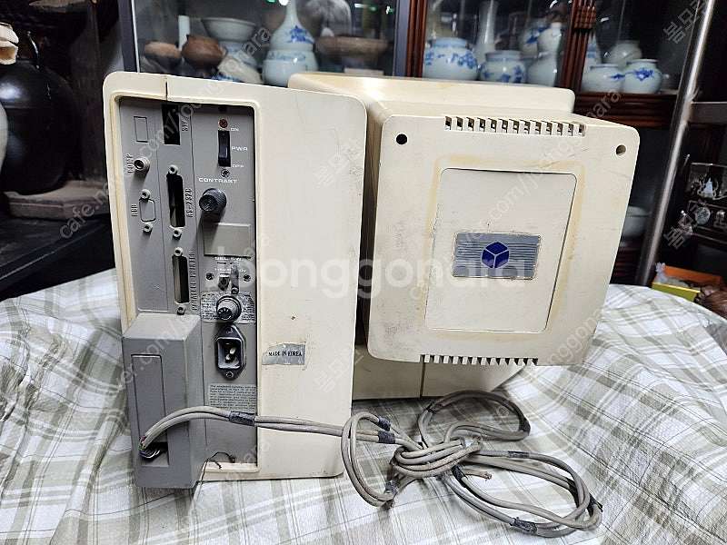 (근대사)TeleVideo 빈티지 크롬모니터 일체형 포...--3